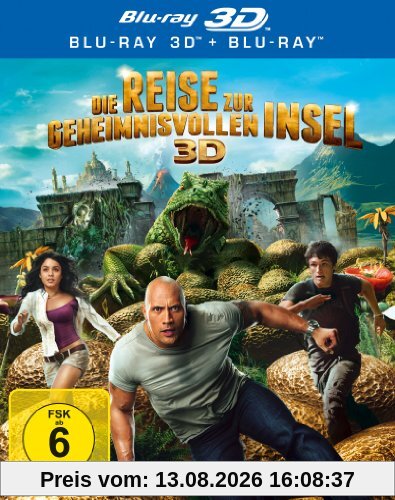 Die Reise zur geheimnisvollen Insel (+ Blu-ray) [Blu-ray 3D]