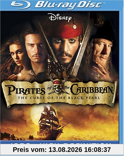 Pirates of Caribbean: Curse of Black Pearl [Blu-ray]