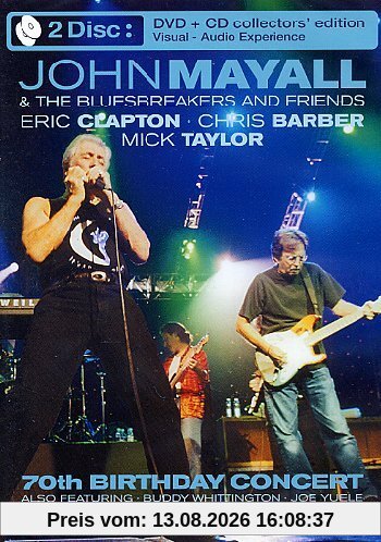 John Mayall & the Bluesbreakers and Friends - 70th Birthday Concert (DVD + CD)