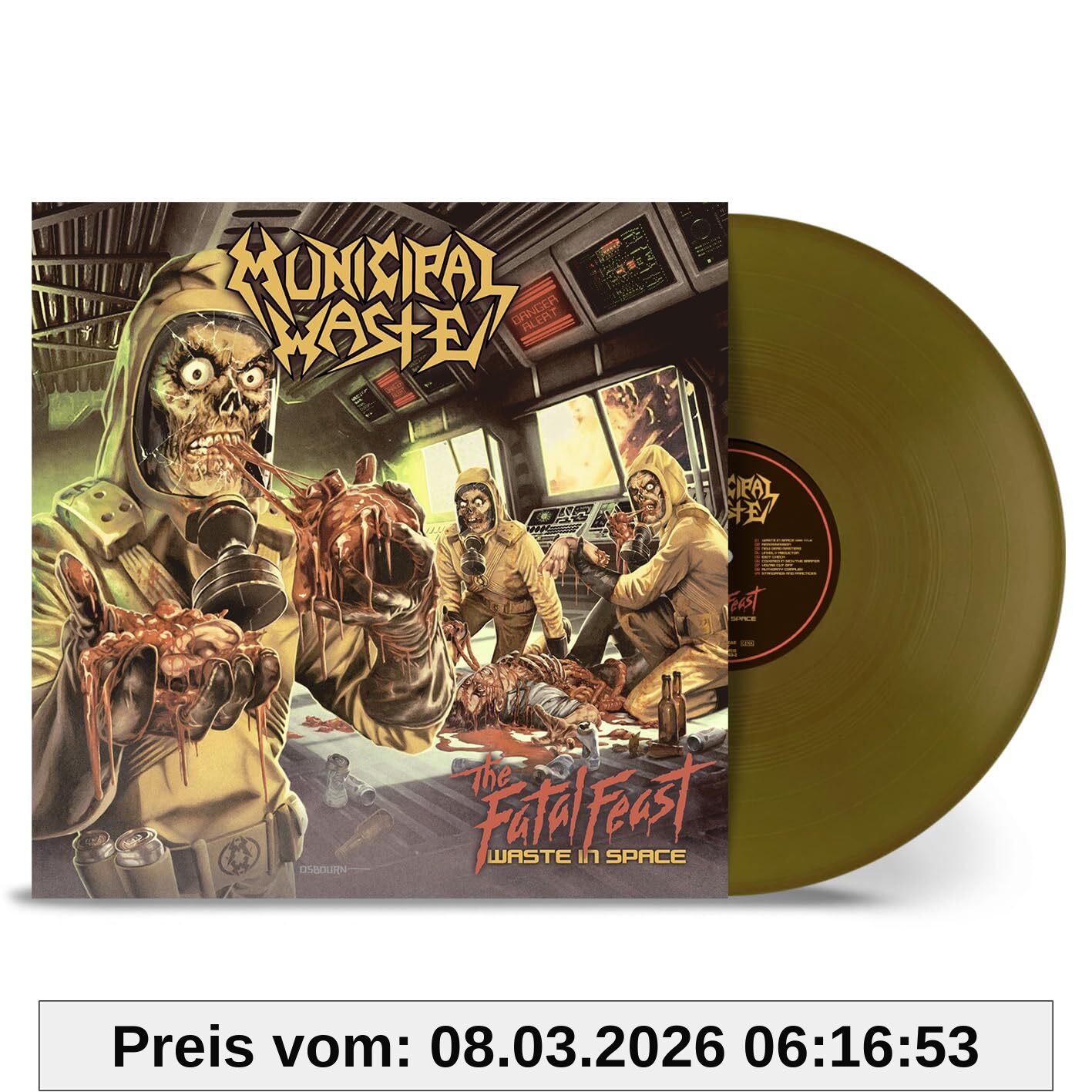 Municipal Waste The Fatal Feast (Gold Vinyl) [Vinyl Lp]