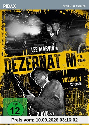 Dezernat M, Vol. 1 (M Squad) / 12 Folgen der legendären Kriminalserie mit Lee Marvin (Pidax Serien-Klassiker) [2 DVDs]