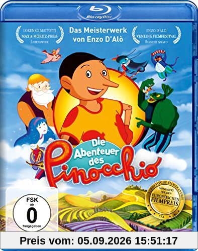 Die Abenteuer des Pinocchio [Blu-ray]
