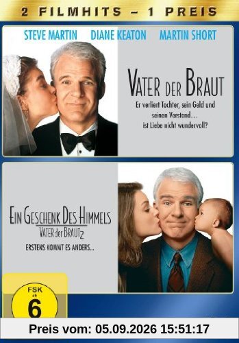 Vater der Braut / Vater der Braut 2 [2 DVDs]