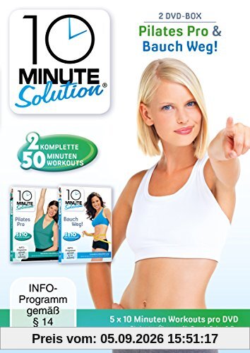 10 Minute Solution - Pilates Pro & Bauch weg! [2 DVDs]