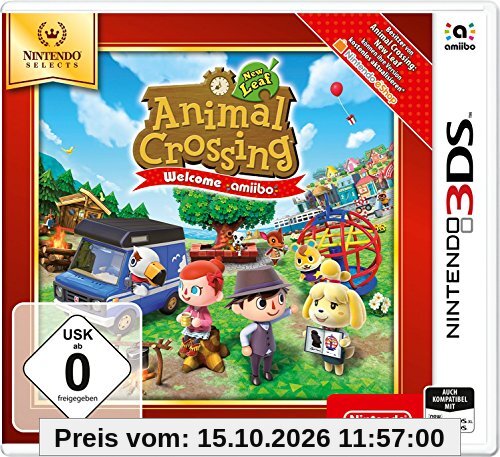 Animal Crossing: New Leaf - Welcome amiibo - Nintendo Selects - [3DS]