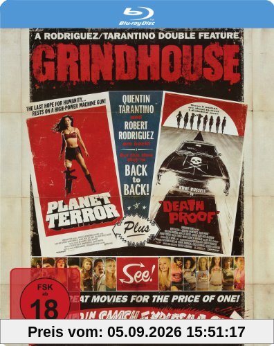 Grindhouse (Steelbook) [Blu-ray]