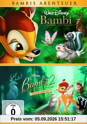 Bambi / Bambi 2: Der Herr der Wälder (2 DVDs)