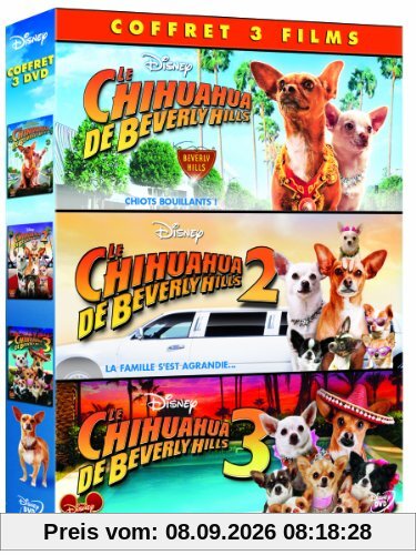 Coffret : le chihuahua de beverly hills ; le chihuahua de beverly hills 2 ; le chihuahua de beverly hills 3 [FR Import]