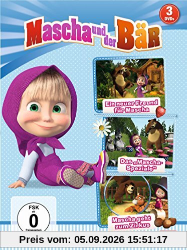 Mascha und der Bär - 3er-Box [3 DVDs]
