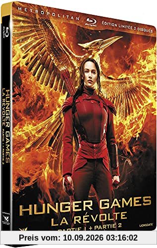 Hunger Games - La Révolte : Parties 1 Et 2 - (edition Limitée En Boîtier Métal Steelbook)
