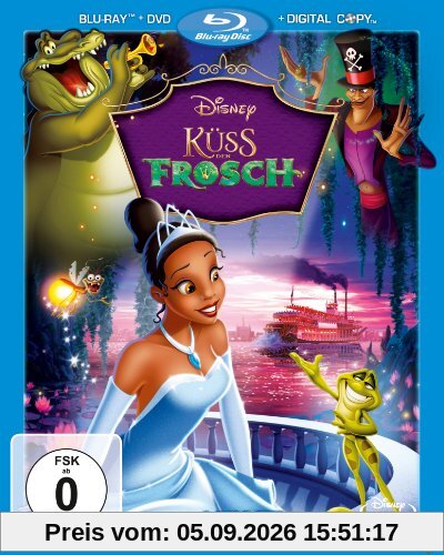 Küss den Frosch (+ DVD + Digital Copy Disc) [Blu-ray]