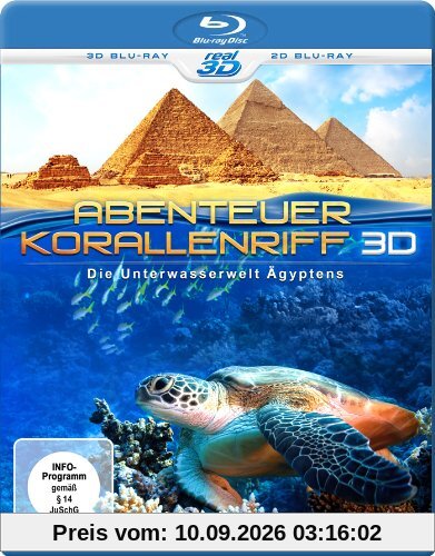 Abenteuer Korallenriff 3D - Die Unterwasserwelt Ägyptens (3D & 2D Version) [3D Blu-ray]
