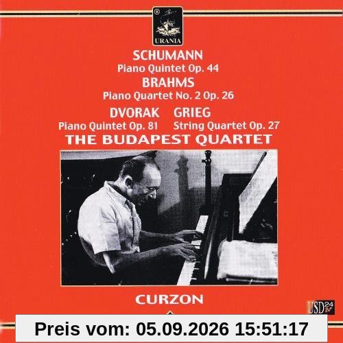 Clifford Curzon und das Budapest Quartet