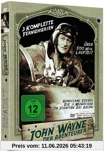 John Wayne TV Serien-Klassiker Holzbox (3 Filme/2 DVDs)