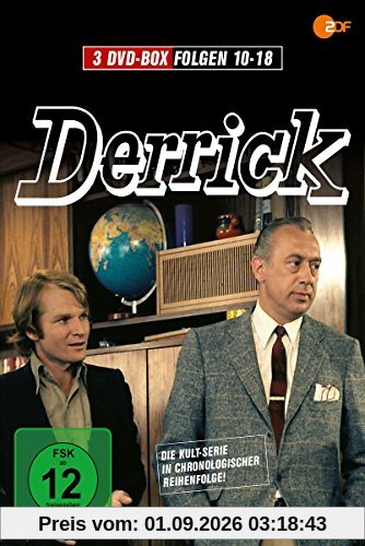Derrick - Folge 10-18 [3 DVDs]