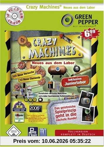 Crazy Machines: Neues aus dem Labor [Green Pepper]
