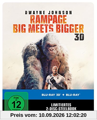 Rampage: Big Meets Bigger 3D Steelbook (exklusiv bei Amazon.de) [3D Blu-ray] [Limited Edition]