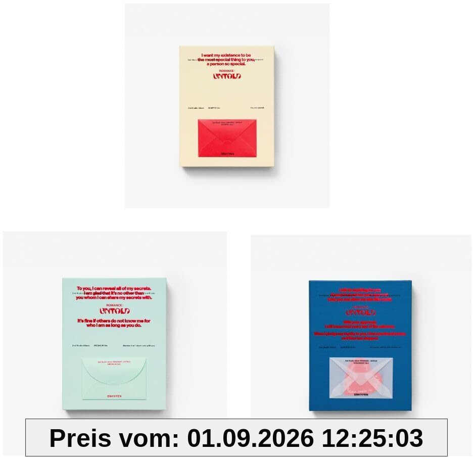 ROMANCE UNTOLD Édition Limitée Exclusivité Coffret