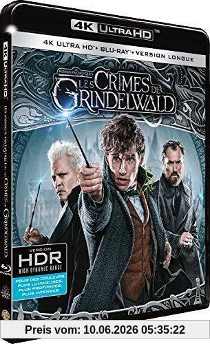 Les animaux fantastiques 2 : les crimes de grindelwald 4k ultra hd [Blu-ray] [FR Import]