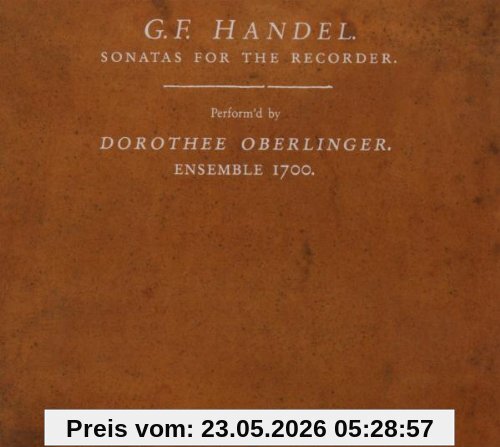 Oberlinger Sonatas For The Recorder