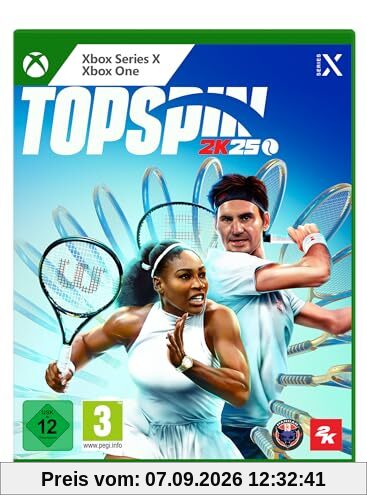Top Spin 2K25 - USK & PEGI [Xbox One / Xbox Series X]
