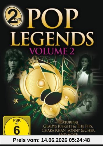 Gladys Knight Various Artists - Pop Legends, Vol. 2 [2 DVDs]