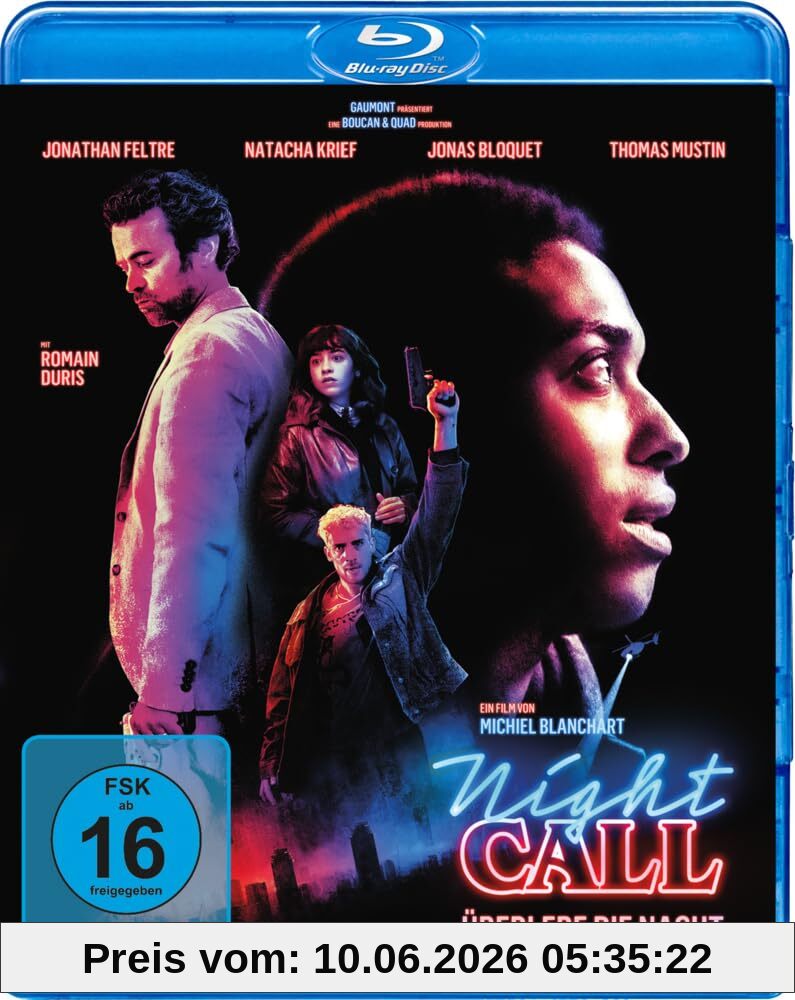 Night Call - Überlebe die Nacht [Blu-ray]