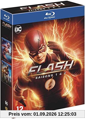 Coffret flash, saisons 1 et 2 [Blu-ray] [FR Import]
