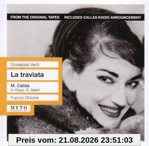 Naxos Callas Maria - Giuseppe Verdi - La Traviata (2 Cd)