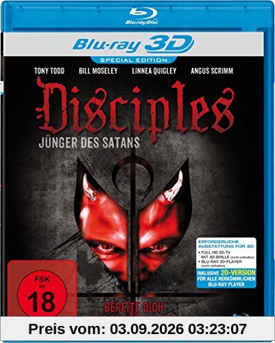 Disciples - Jünger des Satans [3D Blu-ray]