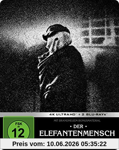 Der Elefantenmensch  (4K Ultra HD Steelbook) [Blu-ray]