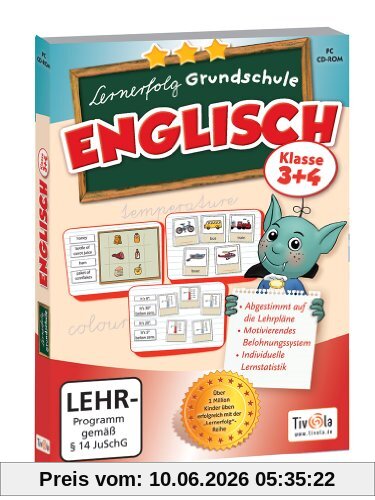 Lernerfolg Grundschule Englisch Klasse 3+4 - [PC]