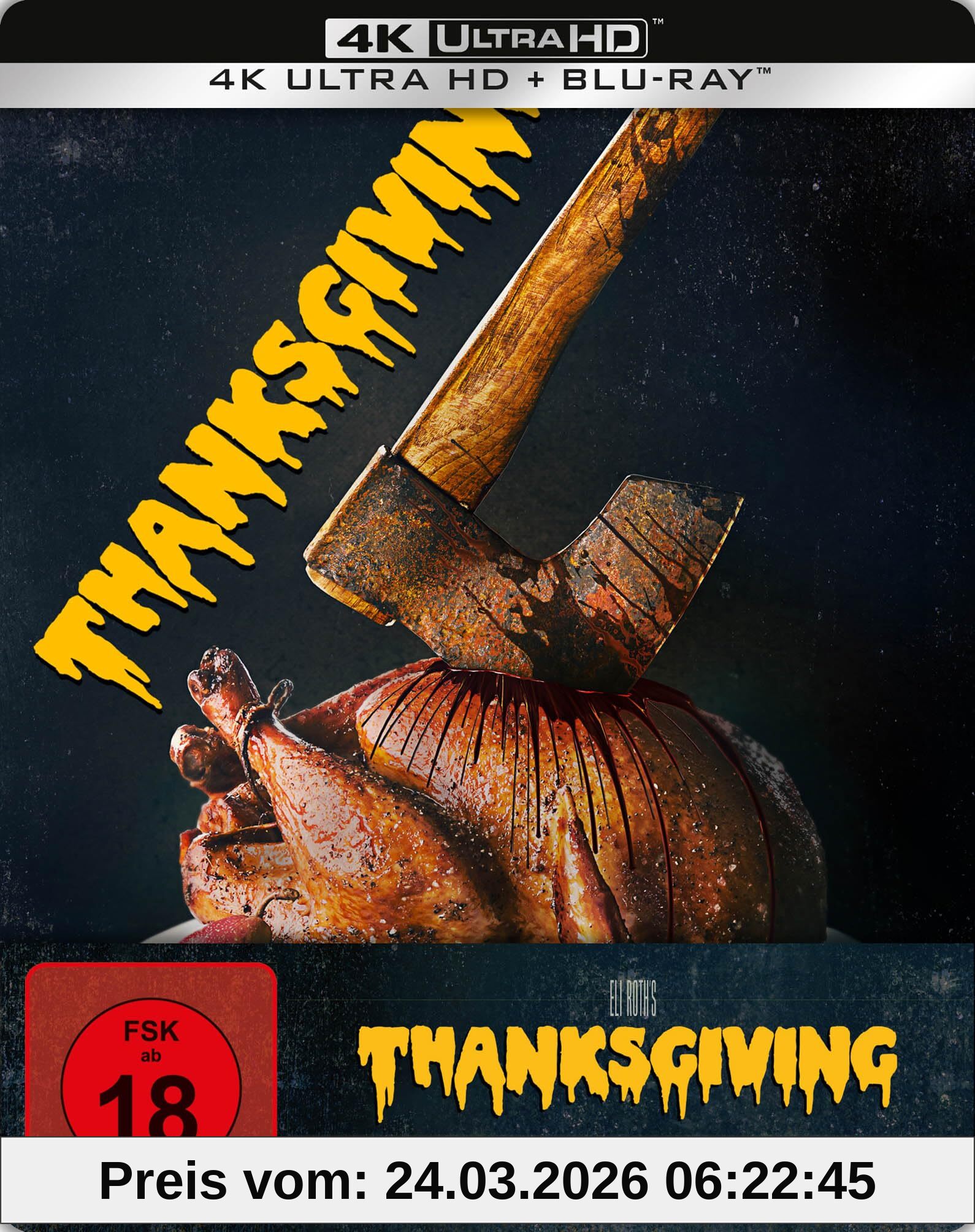 Thanksgiving - Steelbook (4K Ultra HD+Blu-ray)