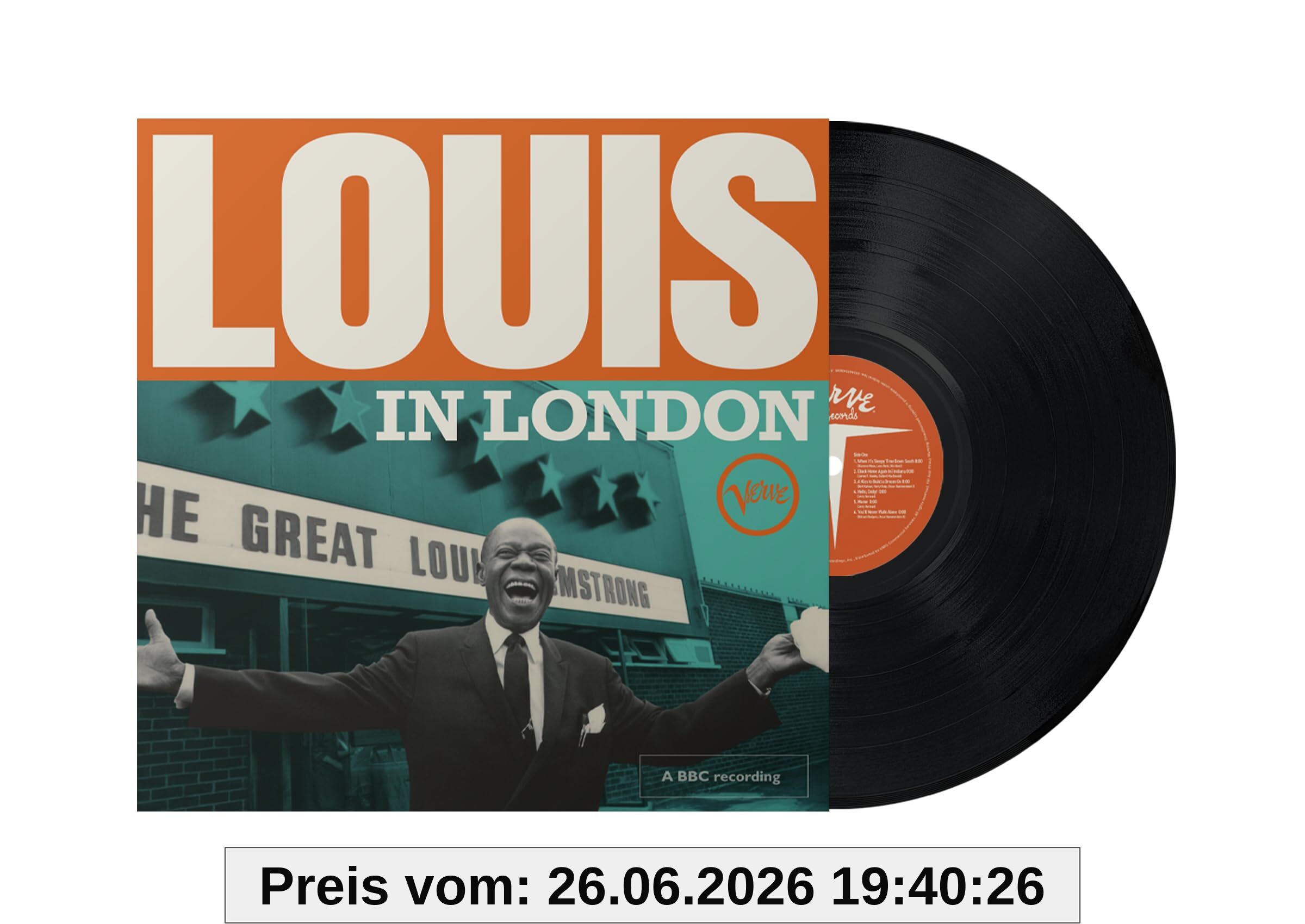 Louis Armstrong Louis In London (Live At The Bbc, London/1968) [Vinyl Lp]