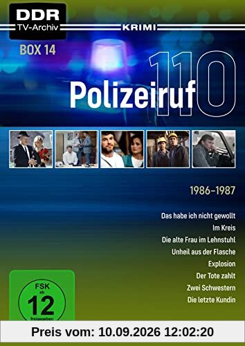 Polizeiruf 110 - Box 14 - mit Sammelrücken (DDR TV-Archiv) [4 DVDs]