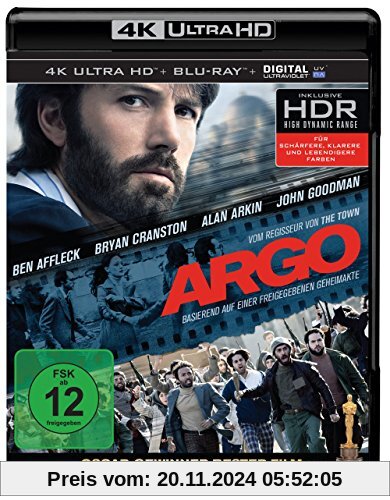 Argo  (4K Ultra HD) [Blu-ray]