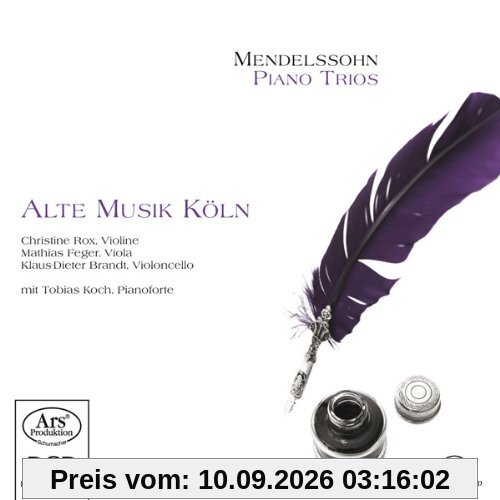 Mendelssohn: Klaviertrios op.49 & 66 / Trio c-Moll / Lied ohne Worte op. 109 / Albumblatt für Julius Rietz