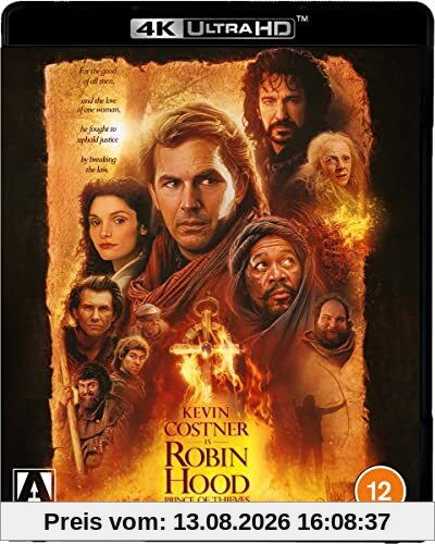 Arrow Video Robin Hood: Prince of Thieves 4K UHD [Blu-ray] [Region Free] [2023]