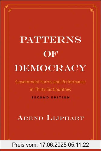 Binding : Taschenbuch, Edition : Updated, Expand., Label : Yale University Press, Publisher : Yale University Press, NumberOfItems : 1, medium : Taschenbuch, numberOfPages : 348, publicationDate : 2012-07-31, authors : Arend Lijphart, languages : english, ISBN : 0300172028