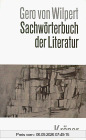 Sachwörterbuch der Literatur
