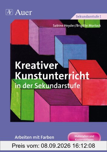 Kreativer Kunstunterricht in der Sekundarstufe, Arbeiten mit Farben