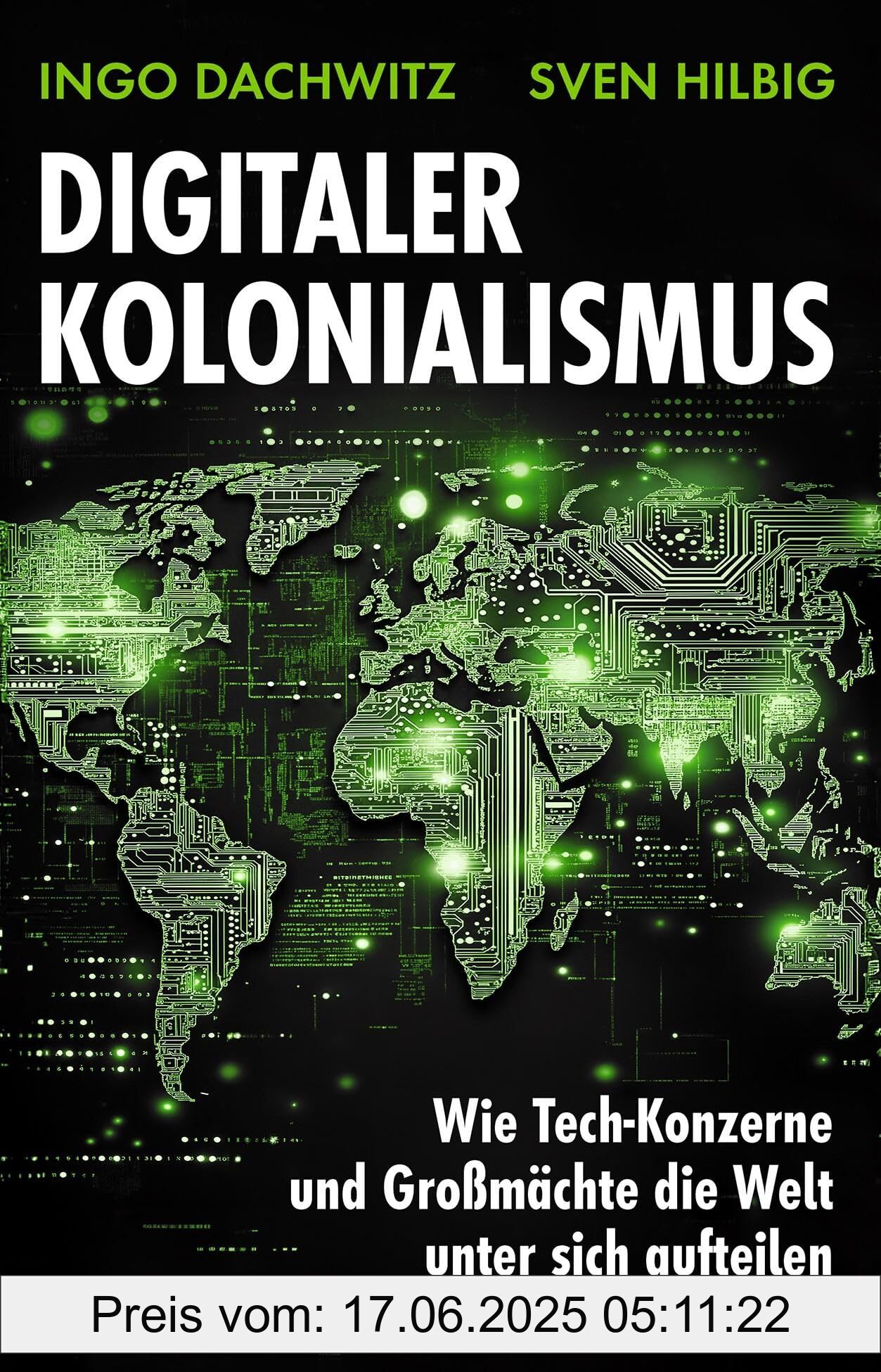 Binding : hardcover, Edition : 1, Label : Digitaler Kolonialismus : Wie Tech-Konzerne und Großmächte die Welt unter sich aufteilen, medium : hardcover, numberOfPages : 351, publicationDate : 2025-02-20, releaseDate : 2025-02-20, languages : german, ISBN : 3406823025