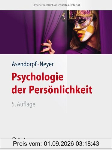 Psychologie der Persönlichkeit (Springer-Lehrbuch)