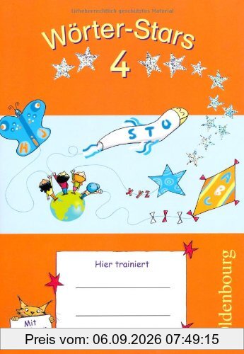 Deutsch-Stars 4. Wörter-Stars