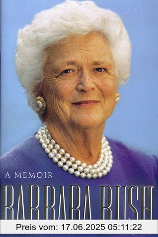 Binding : Gebundene Ausgabe, Label : Scribner, Publisher : Scribner, NumberOfItems : 1, medium : Gebundene Ausgabe, numberOfPages : 512, publicationDate : 1994-09-09, authors : Barbara Bush, languages : english, ISBN : 0025196359