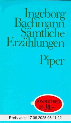 Binding : Gebundene Ausgabe, Edition : 4. Aufl., 37.-42. Tsd, Label : Piper, Publisher : Piper, medium : Gebundene Ausgabe, numberOfPages : 486, publicationDate : 1992-01-01, authors : Ingeborg Bachmann, languages : german, ISBN : 3492025447
