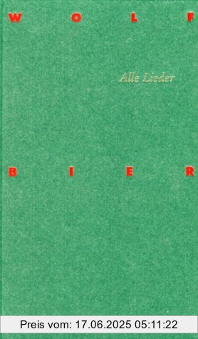 Binding : Gebundene Ausgabe, Label : Kiepenheuer & Witsch, Publisher : Kiepenheuer & Witsch, medium : Gebundene Ausgabe, numberOfPages : 455, publicationDate : 1991-01-01, authors : Wolf Biermann, languages : german, ISBN : 3462021362