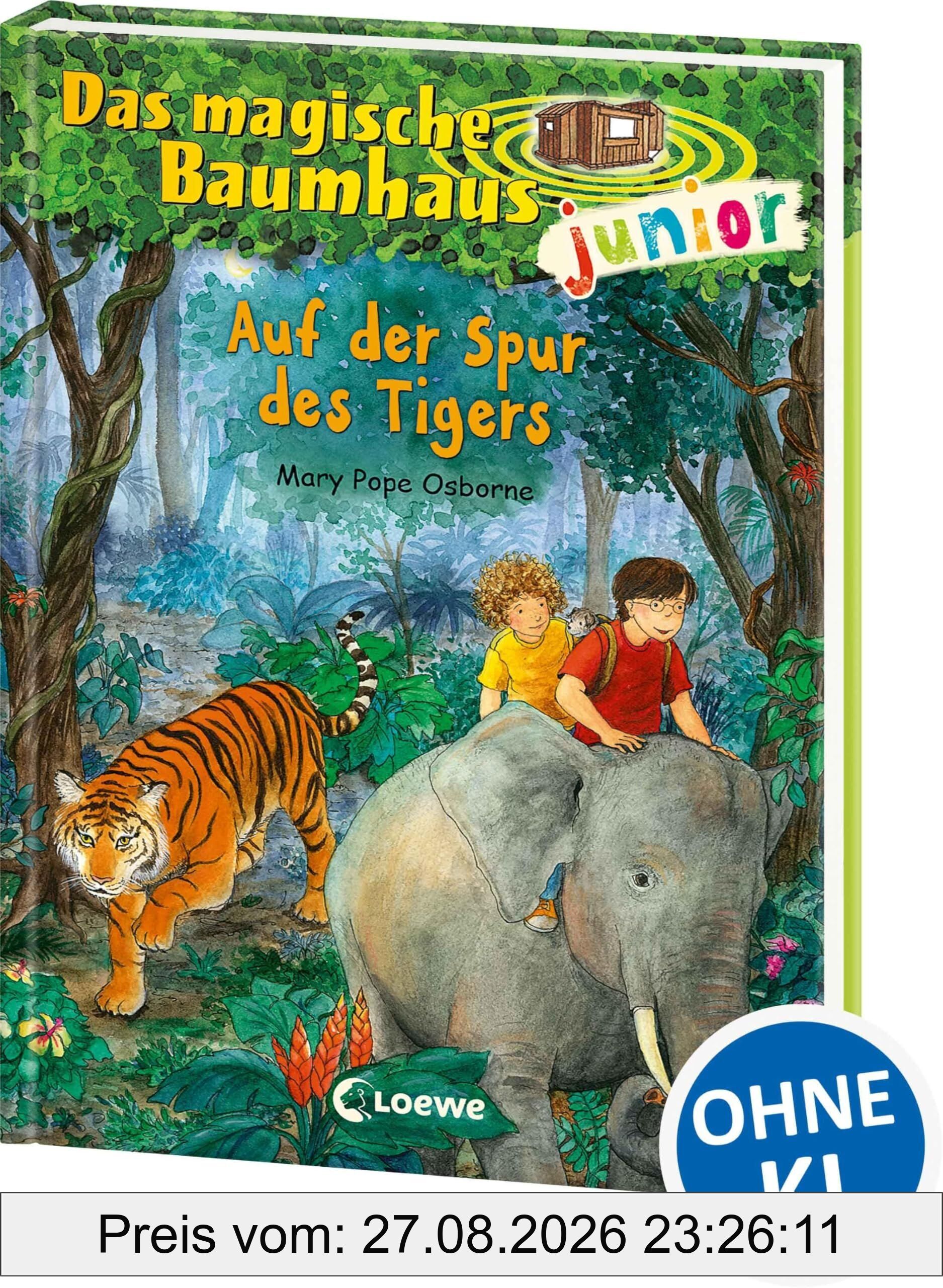 Das magische Baumhaus junior 17 - Auf der Spur des Tigers