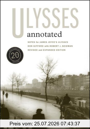 Don Gifford Ulysses Annotated, Notes For James Joyce's Ulysses