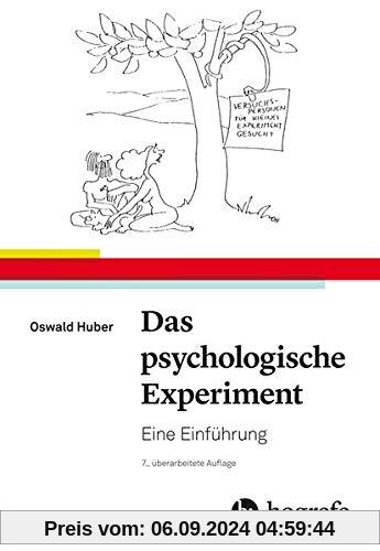 Das psychologische Experiment: Eine Einführung